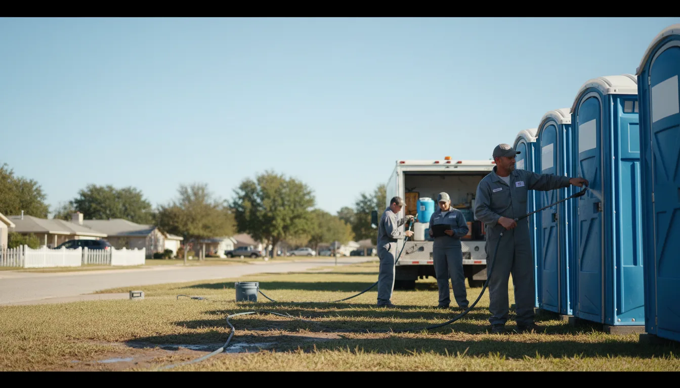 Long-Term Portable Toilet Rental in Ackerman, MS near me